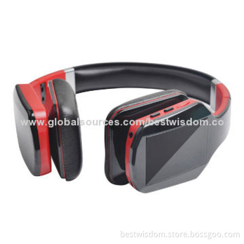 Bluetooth headphones with 20Hz to 20kHz frequency responseNew